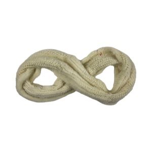 Ivory Mink(real) Knitted Fur Infinity Scarf NWT